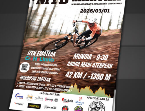 AUKERA BERRIA: 50 DORTSAL GEHIAGO MUNGIAKO MTB MARTXARAKO